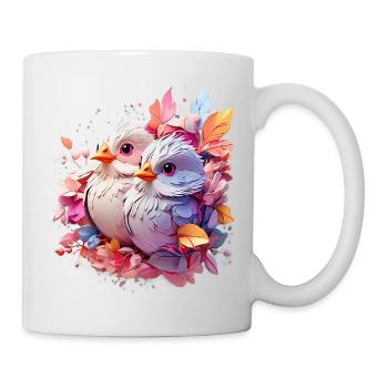 Vogel Bird V1 24 04 - Mug - white - Right