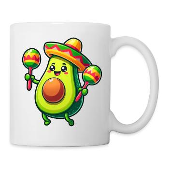 Cinco de Mayo Avocado in Mexiko - Tasse - Weiß - Rechts