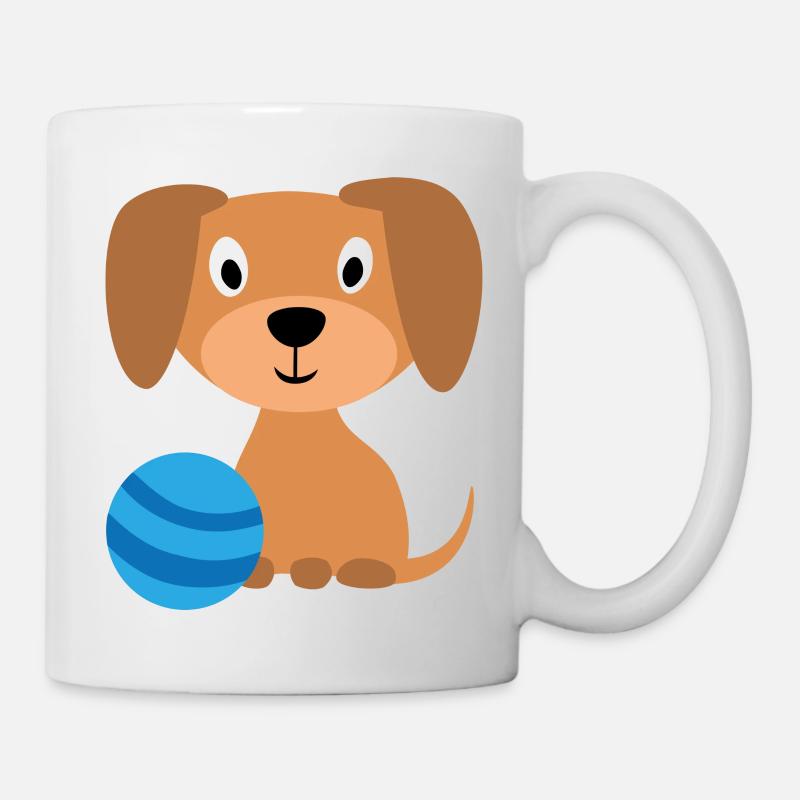Vêtements et accessoires enfant chien - Mug blanc - blanc