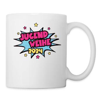Jugendweihe 2024 Erwachsen Werden Jugendweihen 24 - Tasse - Weiß - Rechts