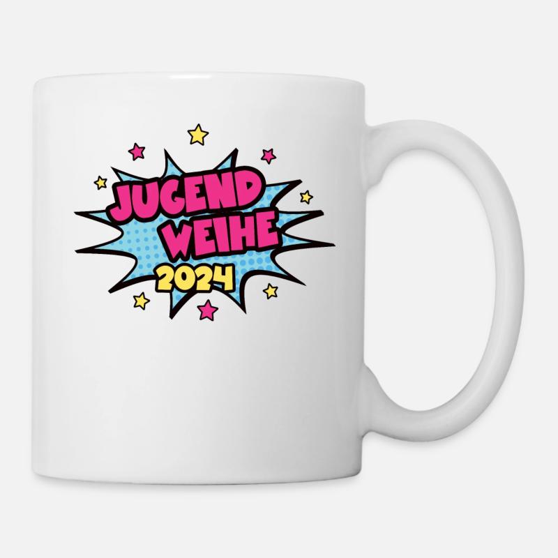 Jugendweihe 2024 Erwachsen Werden Jugendweihen 24 - Tasse - Weiß