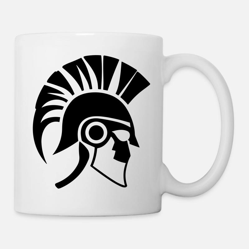 Sparta Guerrier Spartan - Mug blanc - blanc