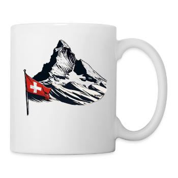 Mount Matterhorn Horu Alps Hiking Climbing - Mug - white - Right