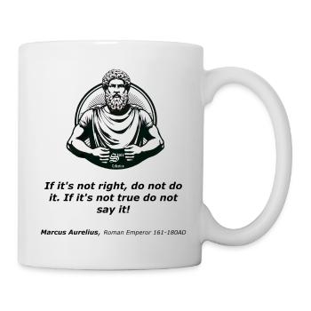 Ancient Wisdom-Integrity - Mug - white - Right