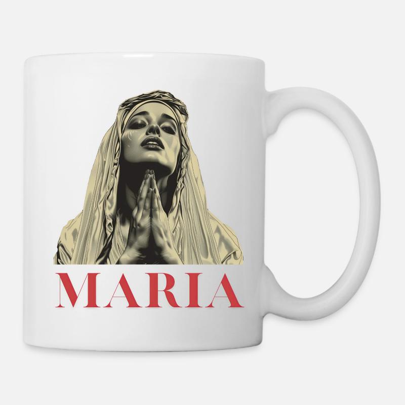 Maria - Tasse - Weiß