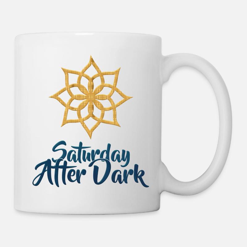 Samedi après la tombée de la nuit - Mug blanc - blanc