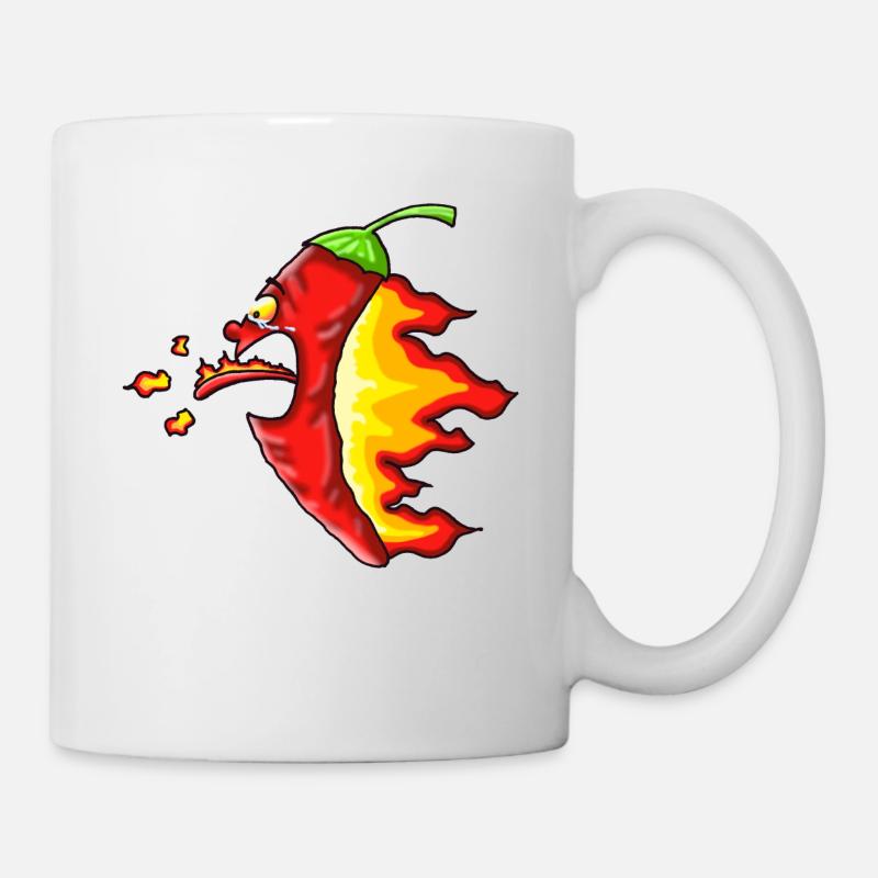 Piment fort - Mug blanc - blanc