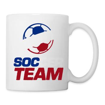 Équipe de France de football - Mug blanc - blanc - Droite
