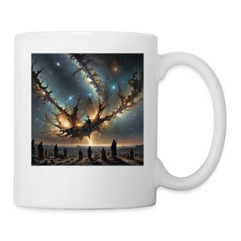 Kult, Mythos, Mystisch oder nur eine dunkle Wolke? - Tasse - Weiß - Rechts