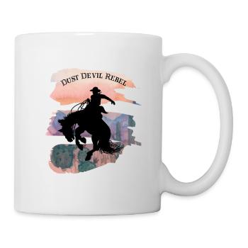 Staubteufel Rebel in der Wüste - Tasse - Weiß - Rechts
