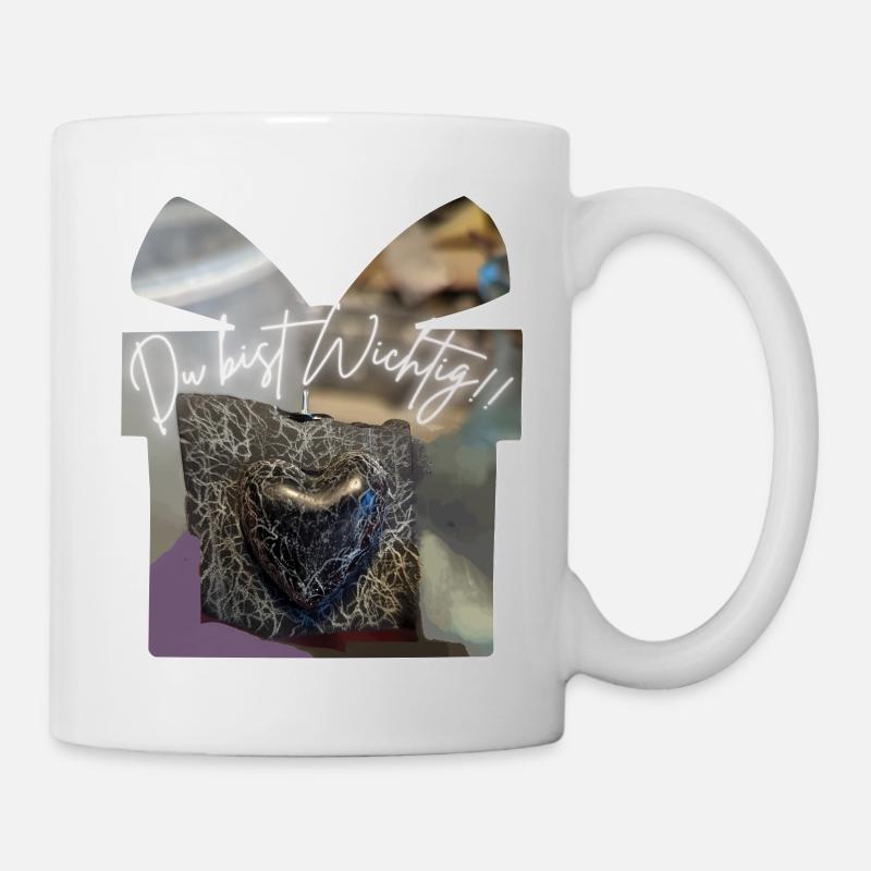Du bist Wichtig - Tasse - Weiß