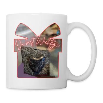 Du bist Wichtig - Tasse - Weiß - Rechts