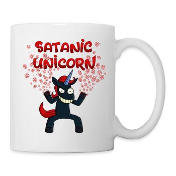 Satanic Unicorn - Mug - white - Right
