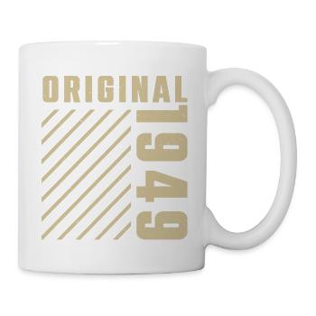 Original 1949 Authentic 1949 Vintage Bursdag - Mug blanc - blanc - Droite