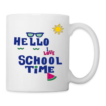 Hello School Time - Mug - white - Right