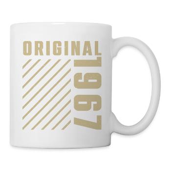 Original 1967 Authentic 1967 Vintage Bursdag - Mug blanc - blanc - Droite