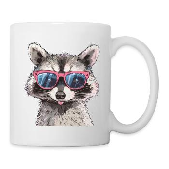 Summer Racoon v1 - Mug - white - Right