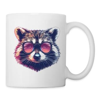 Summer Racoon v2 - Mug - white - Right