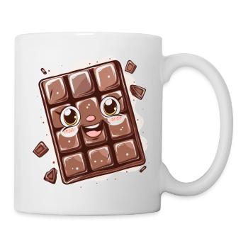 Conception de bandes dessinées au chocolat - Mug blanc - blanc - Droite