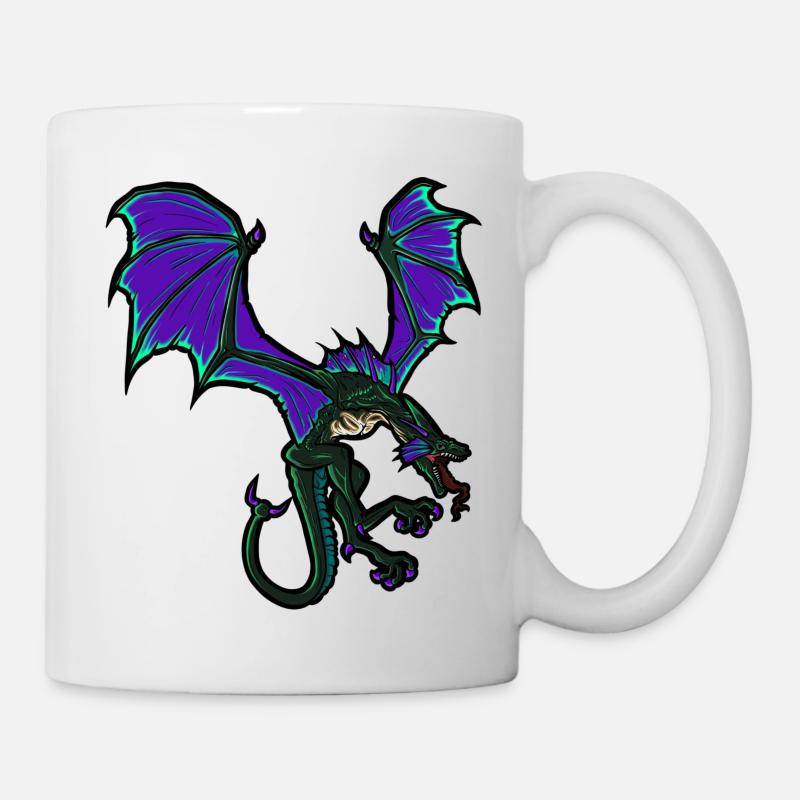 dragon - Mug blanc - blanc