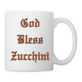 GodBlessZucchini - Mug - white - Right