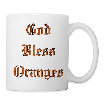GodBlessOranges - Mug - white - Right