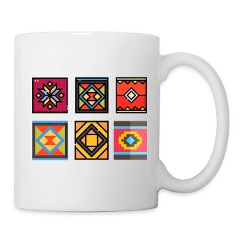 Funny Quilting I Still Play With Blocks Quilt - Mug - white - Right