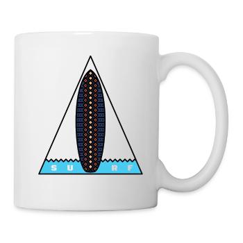 Surf Triangle - Mug - white - Right