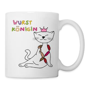 Sausage Queen Cat - Mug - white - Right