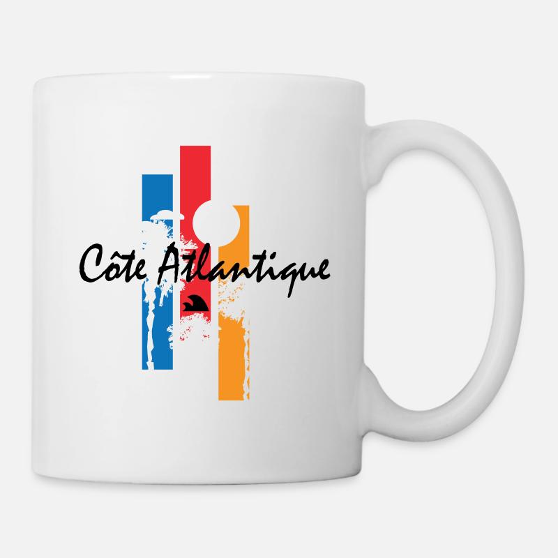 030c ATLANTIQUE2 - Mug blanc - blanc