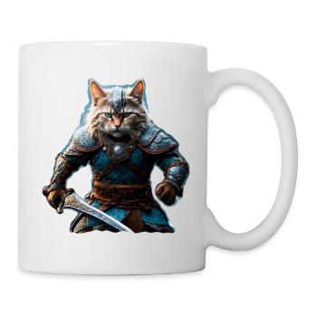 Viking cat - Mug - white - Right