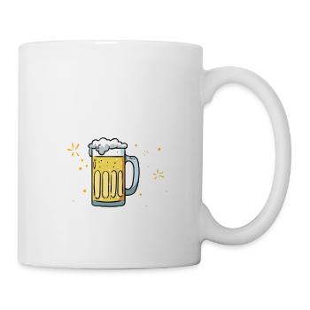 WTF T-shirt - Where's The Fuel? (Beer) - Mug - white - Right