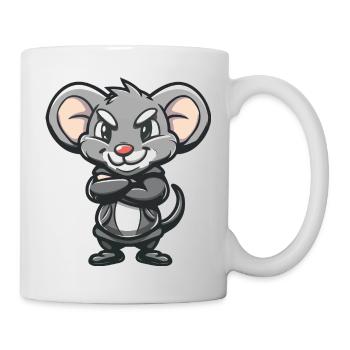 souris - Mug blanc - blanc - Droite