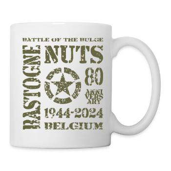 AVM Bastogne NUTS 80th Anniversary 1944 2024 Green - Mug - white - Right