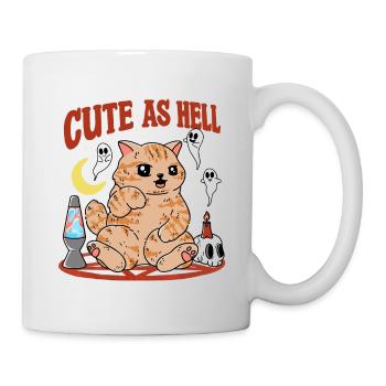 Cute as Hell - Mug - white - Right