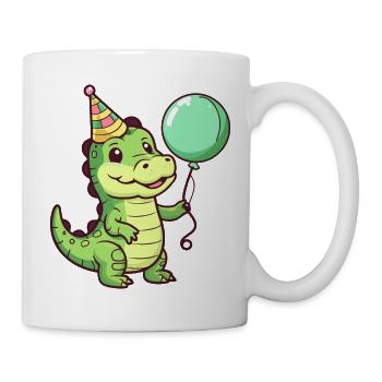 Alligator Birthday Baby - Mug - white - Right