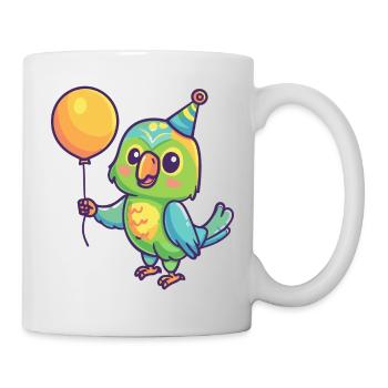 Parrot Birthday Baby - Mug - white - Right