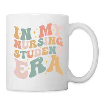 In meiner Schulkrankenschwester-Ära In meiner Krankenpflegeschüler-Ära - Tasse - Weiß - Rechts