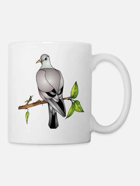 Vogel - Tasse - Weiß