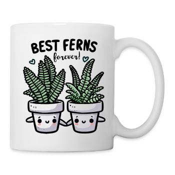 Die besten Farne für immer - Tasse - Weiß - Rechts