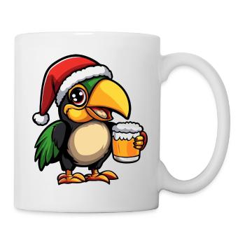 Toucan Bird Bière Noël - Mug blanc - blanc - Droite