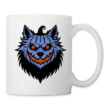 The Werewolf Pumpkin Hybrid - Mug - white - Right