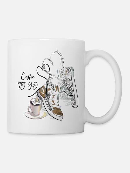Coffee to go - Tasse - Weiß