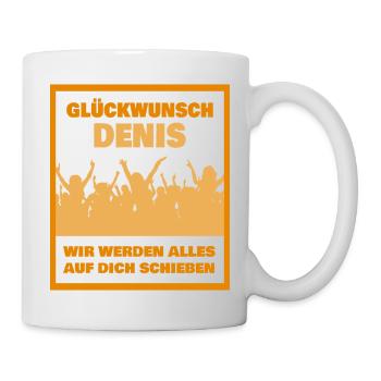 Cadeau pour Denis - Mug blanc - blanc - Droite