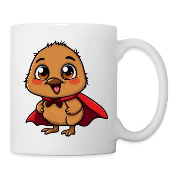 Superhero baby duck Ready for Action - Mug - white - Right