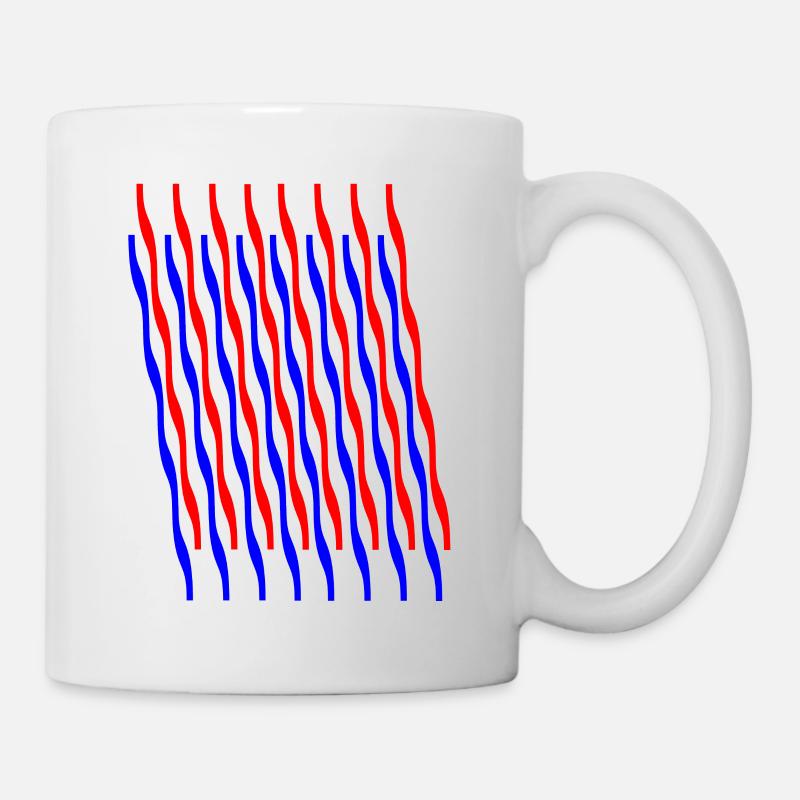 Zigzag 2 - Mug blanc - blanc