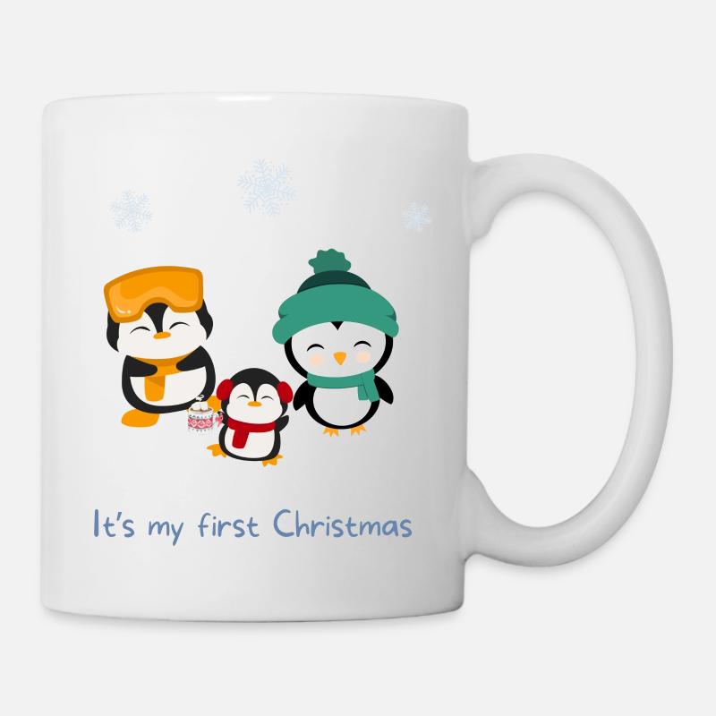 First Christmas with Baby - Tasse - Weiß