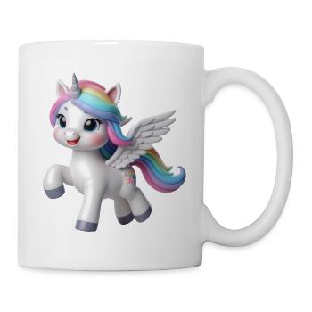 Einhorn 2 - Tasse - Weiß - Rechts