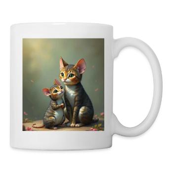 Didimaus69 / Catmouse 2 - Tasse - Weiß - Rechts