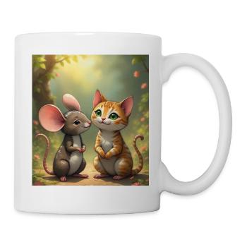 Didimaus69 / Catmouse 1 - Tasse - Weiß - Rechts